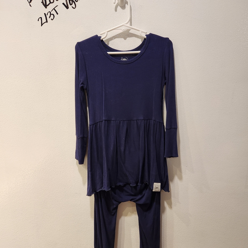Ready Set Romper Navy One Piece 2/3T